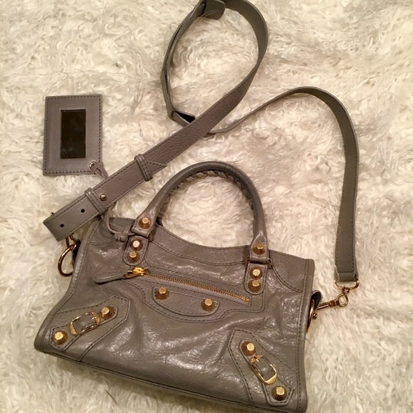 Balenciaga Handbags - AUTHENTIC BALENCIAGA MINI CITY BAG EUC S/S 2014